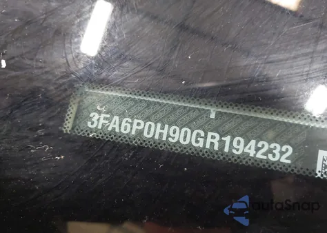 2016 Ford Fusion Se from USA, damaged, VIN 3FA6P0H90GR194232